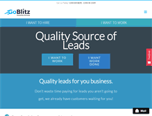 Tablet Screenshot of goblitz.com